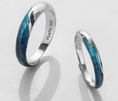 戒指、耳環(huán)、項(xiàng)鏈、手鐲激光刻字定制展示圖